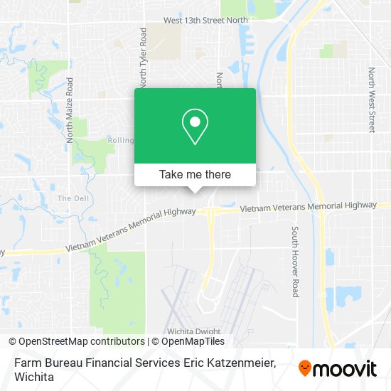 Farm Bureau Financial Services Eric Katzenmeier map
