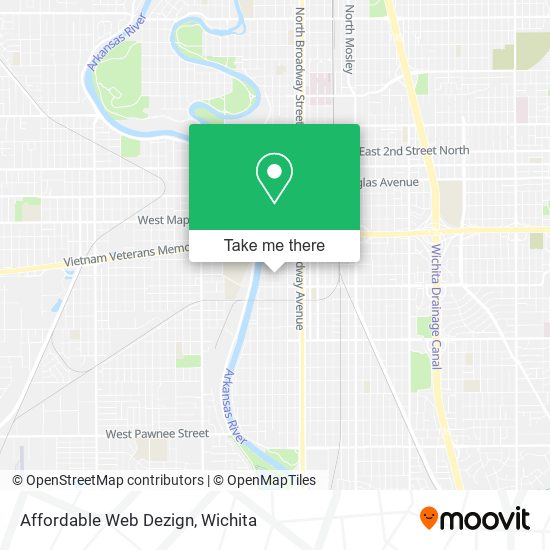 Affordable Web Dezign map