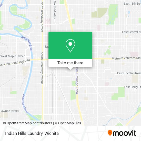 Indian Hills Laundry map