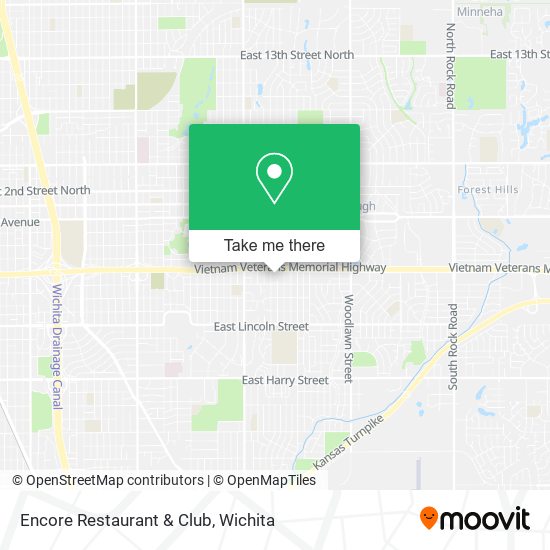 Encore Restaurant & Club map