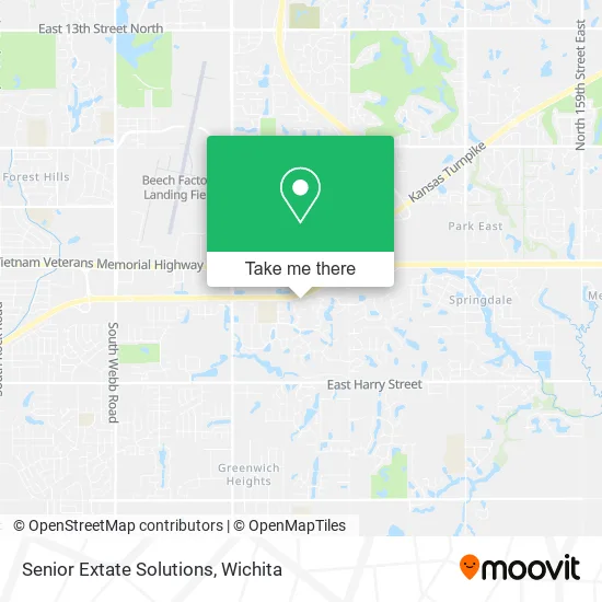 Senior Extate Solutions map