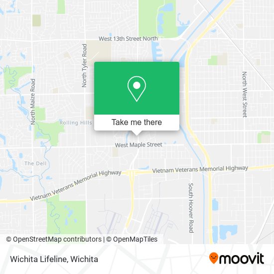 Mapa de Wichita Lifeline