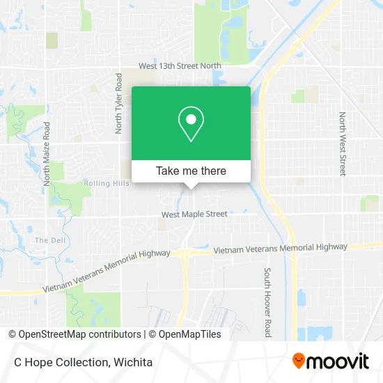 C Hope Collection map