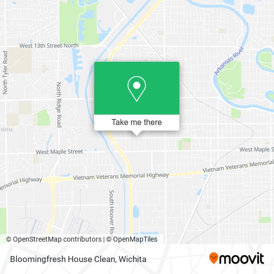 Bloomingfresh House Clean map