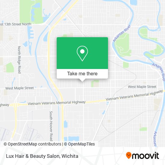 Lux Hair & Beauty Salon map