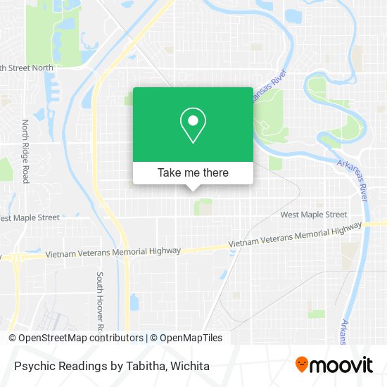 Psychic Readings by Tabitha map