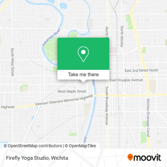 Firefly Yoga Studio map