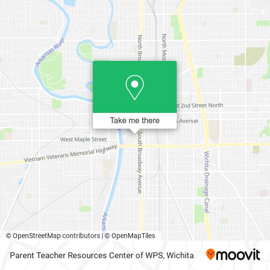 Mapa de Parent Teacher Resources Center of WPS