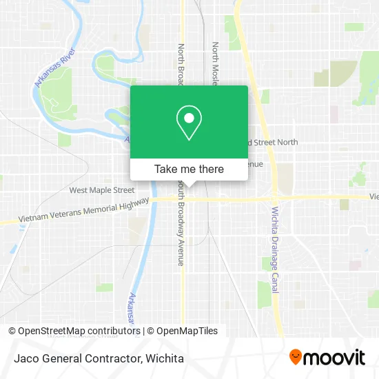 Jaco General Contractor map