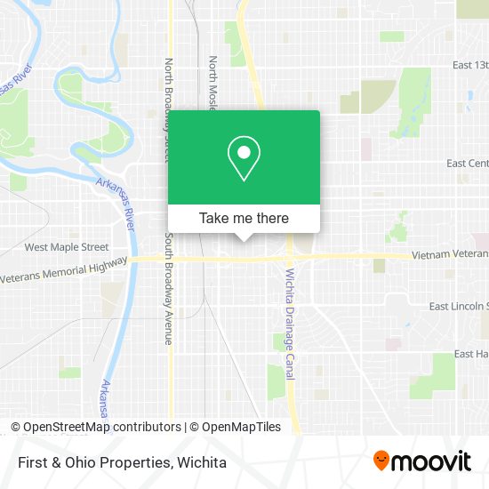 First & Ohio Properties map