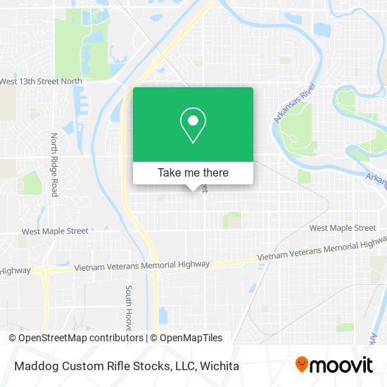 Maddog Custom Rifle Stocks, LLC map