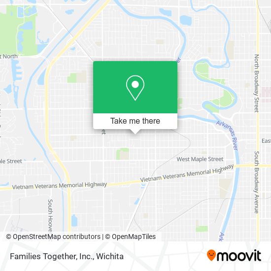 Families Together, Inc. map