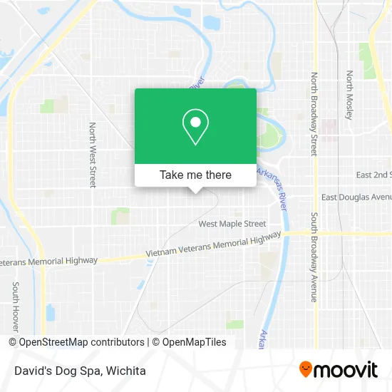 David's Dog Spa map