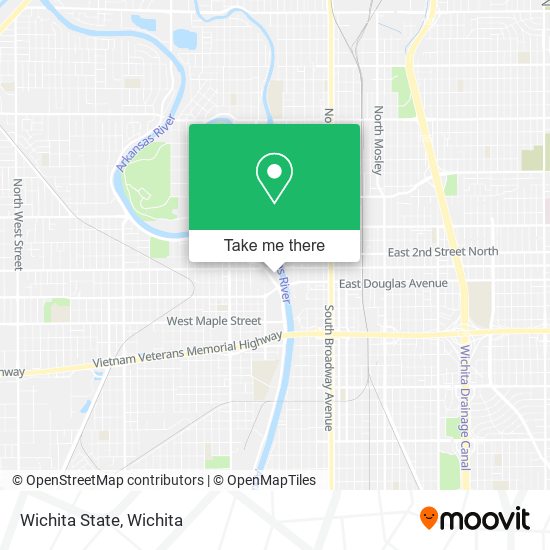Wichita State map