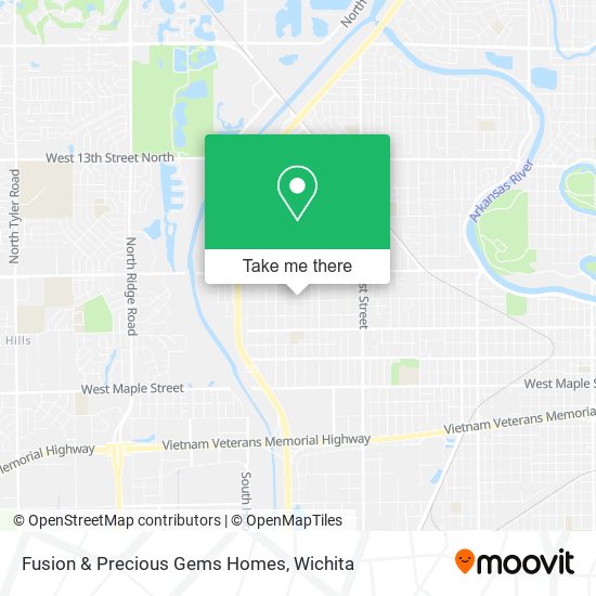 Fusion & Precious Gems Homes map