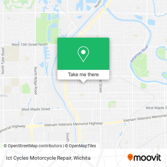Mapa de Ict Cycles Motorcycle Repair