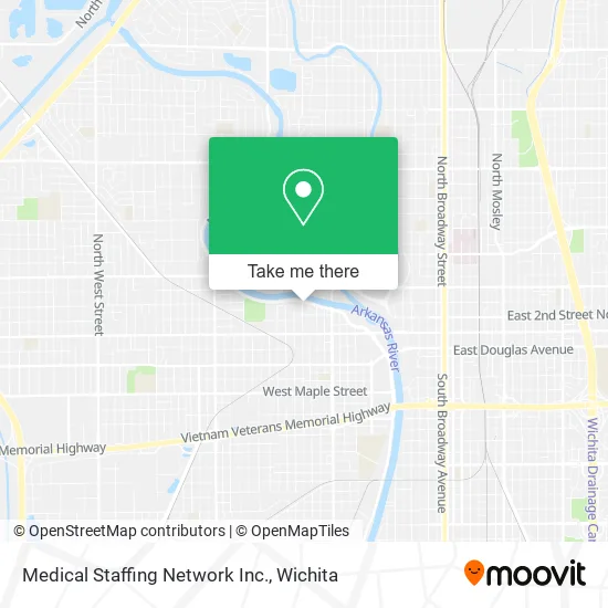 Medical Staffing Network Inc. map