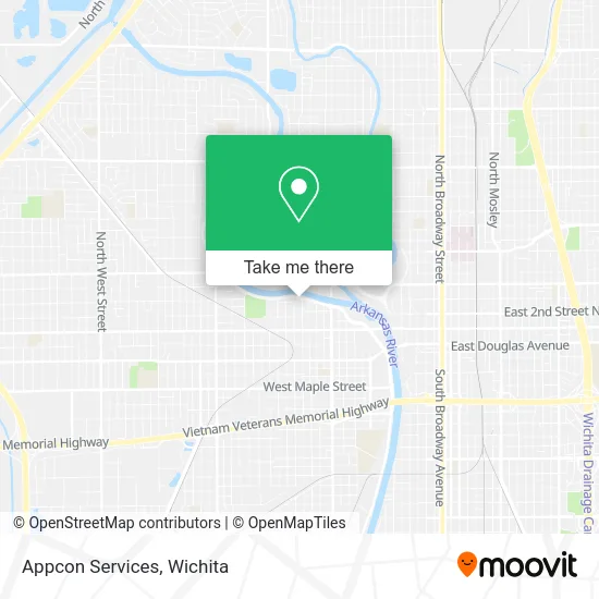 Appcon Services map