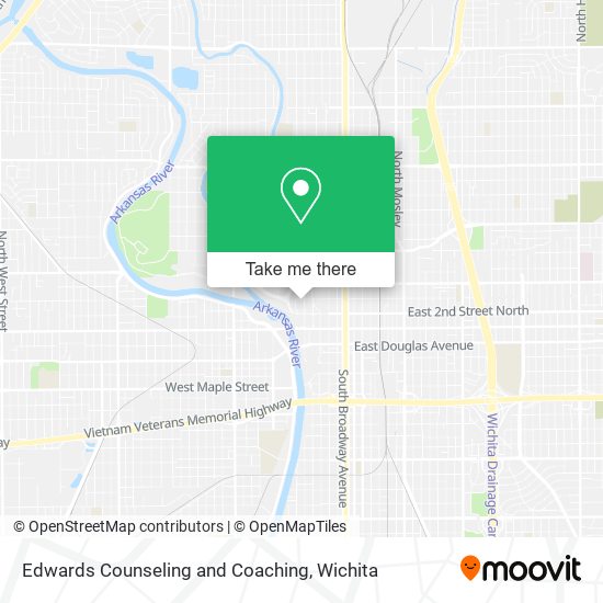 Edwards Counseling and Coaching map