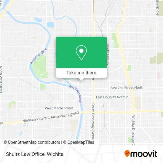 Shultz Law Office map