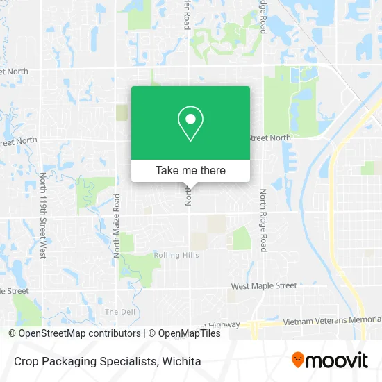 Crop Packaging Specialists map