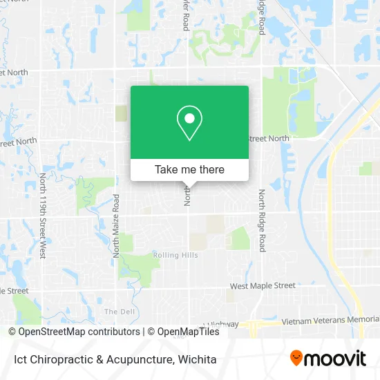 Ict Chiropractic & Acupuncture map