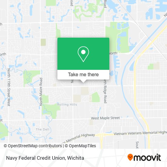 Navy Federal Credit Union map