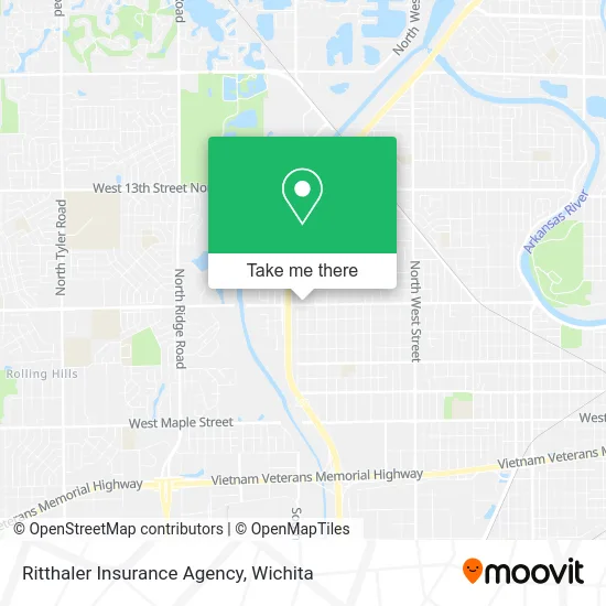 Ritthaler Insurance Agency map
