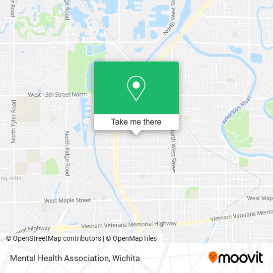 Mental Health Association map