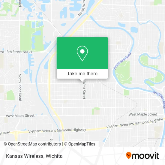 Kansas Wireless map
