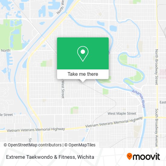 Extreme Taekwondo & Fitness map