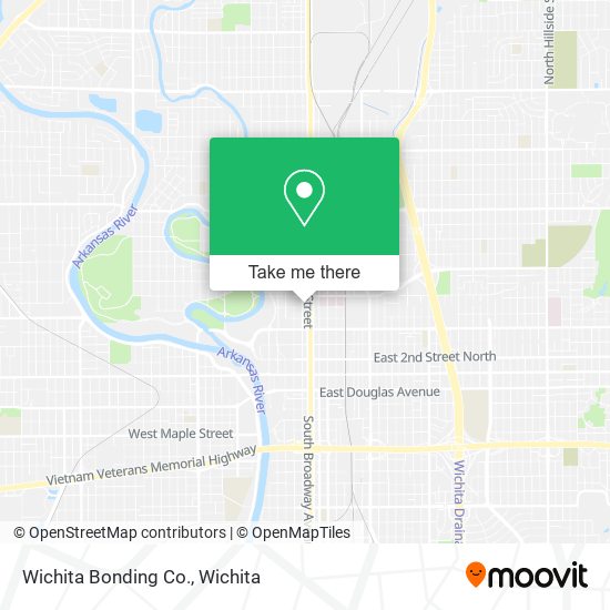 Wichita Bonding Co. map