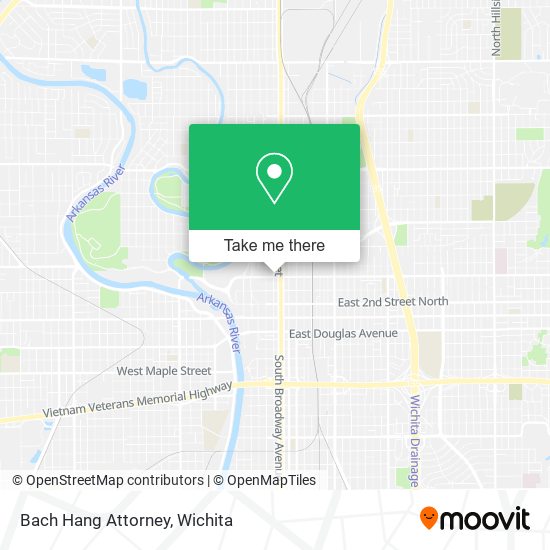 Bach Hang Attorney map