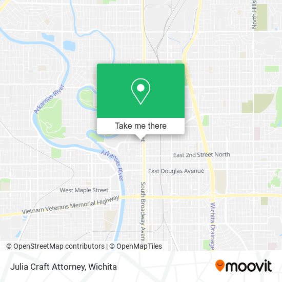 Julia Craft Attorney map