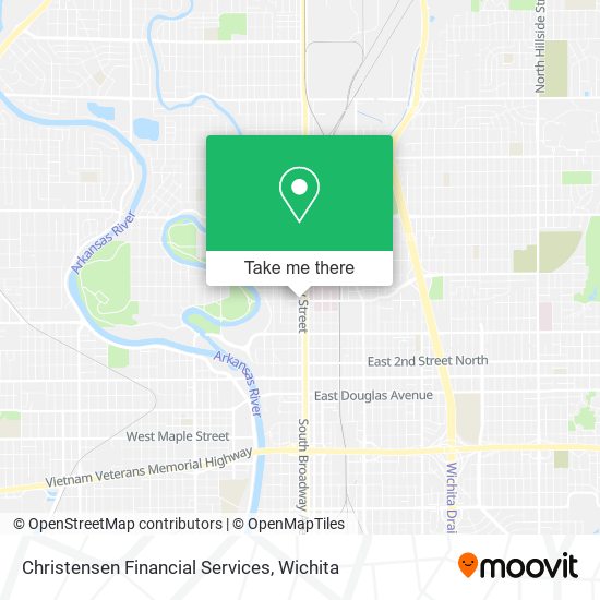 Mapa de Christensen Financial Services