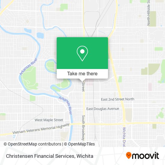 Christensen Financial Services map