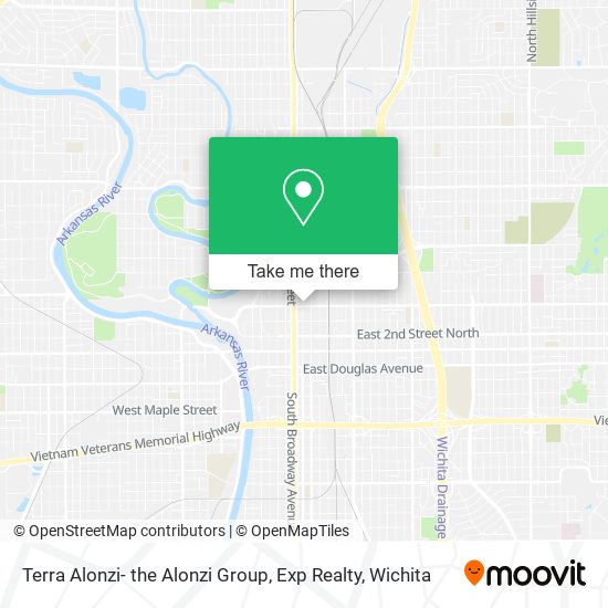 Terra Alonzi- the Alonzi Group, Exp Realty map