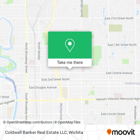 Coldwell Banker Real Estate LLC map