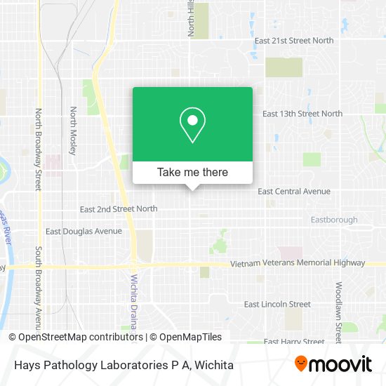 Hays Pathology Laboratories P A map