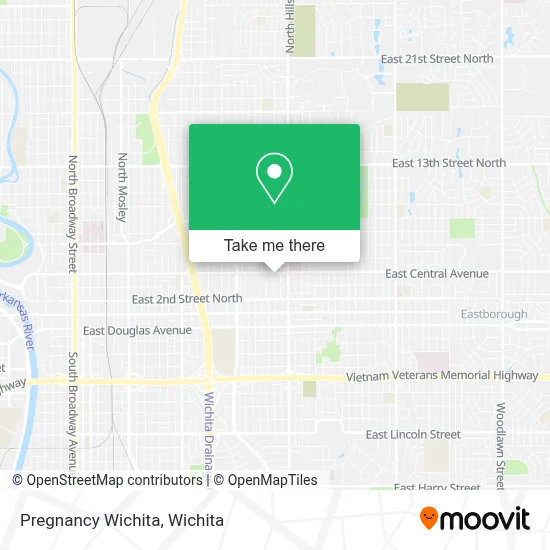 Pregnancy Wichita map