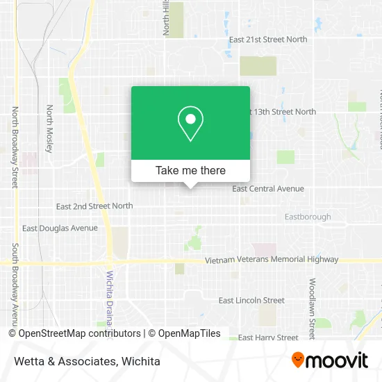 Wetta & Associates map