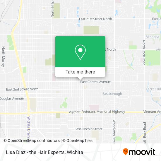 Lisa Diaz - the Hair Experts map