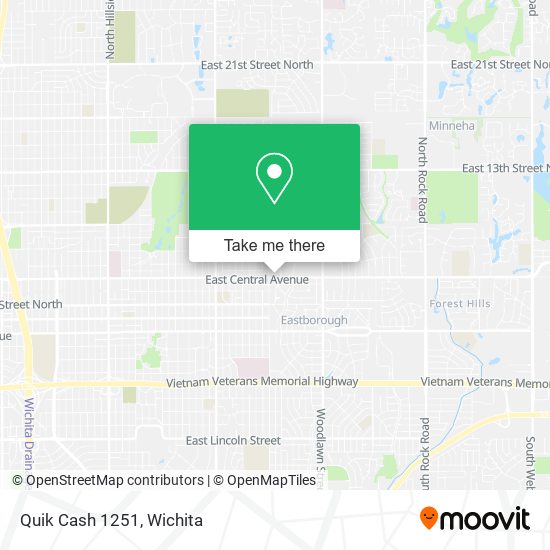 Quik Cash 1251 map