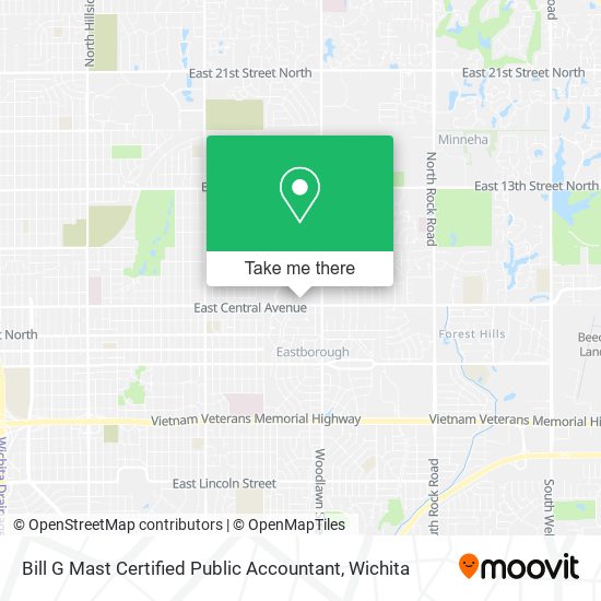 Bill G Mast Certified Public Accountant map