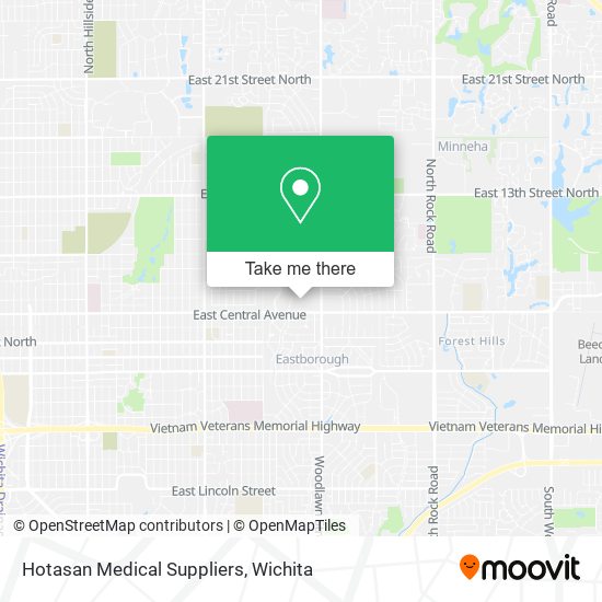 Hotasan Medical Suppliers map