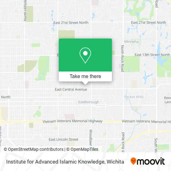 Institute for Advanced Islamic Knowledge map