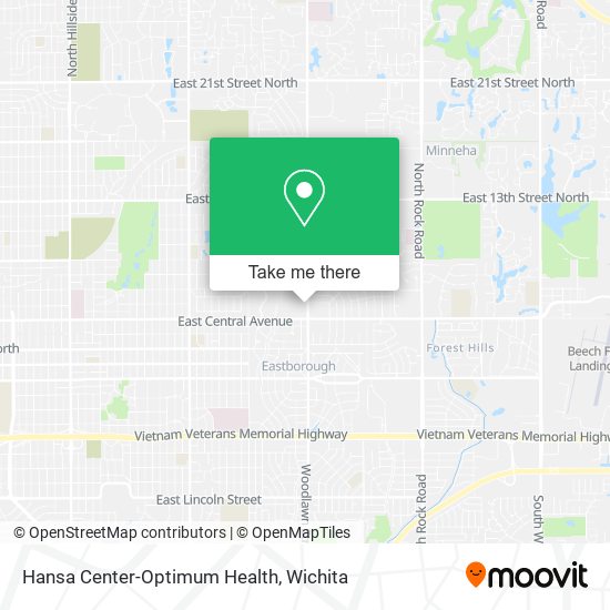 Mapa de Hansa Center-Optimum Health