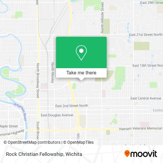 Mapa de Rock Christian Fellowship
