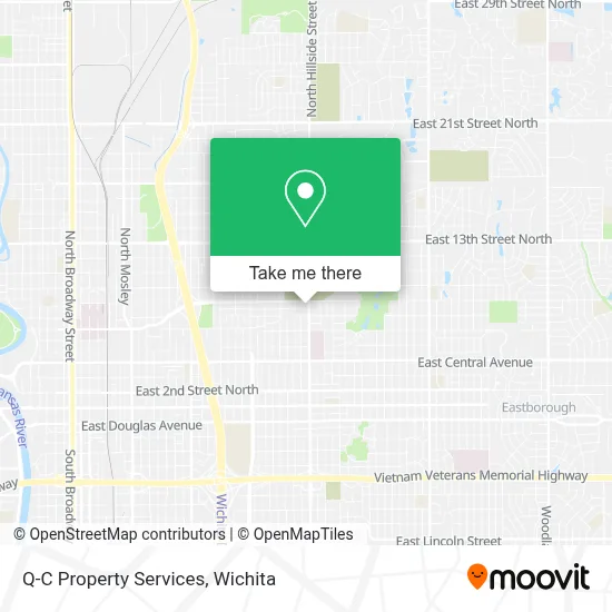 Q-C Property Services map