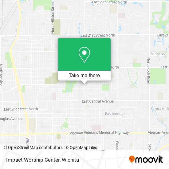 Impact Worship Center map